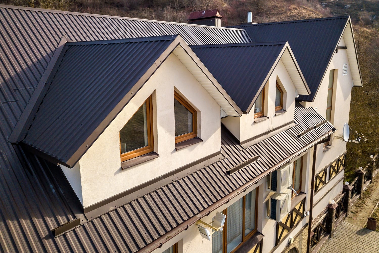 minimum pitch for metal roof windows