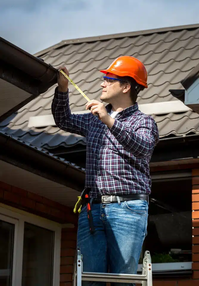 inspecting-a-metal-roof