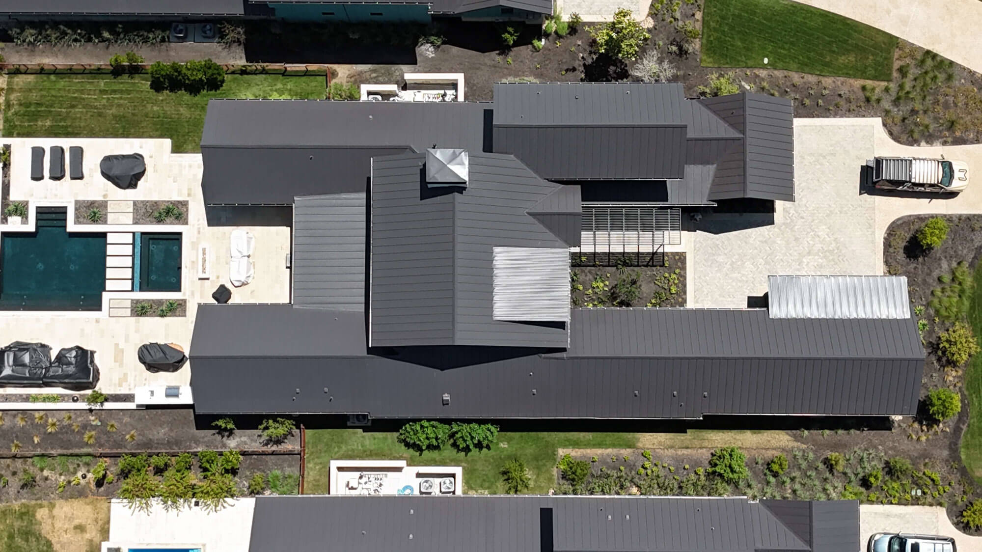 Waypoint Roofing crew completing a roof project